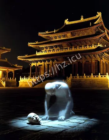 安徽迎江寺无头僧影