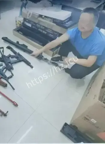 老师卖玩具枪被判